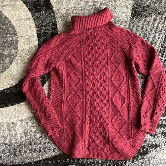 Wind River Cotton Blend Cable-knit Sweater Size S - Picture 3 of 5